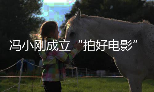 拍好同持刚成公股立电影司 与妻子徐冯小帆共