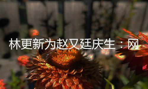 丑照廷庆网上我贡新为献的林更都是生原来赵又